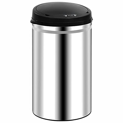 Poubelle à capteur automatique 40 L Acier inoxydable
