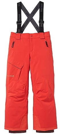 Marmot Kid's Edge Insulated Snow Pant - Kids Snowpants for Winter, Skiing, Snowboarding, Tubing, and Snow Fun, Cairo, X-Large