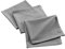 suavidad Interior, 3 servilletas de Mesa (40 X 40 Cm) Mistral Gris China, Algodón Reciclado