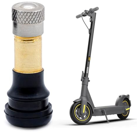 2 x Ventil für E-Scooter Schlauchlos und E-Roller Reifen Xiaomi M365 Pro Ninebot Max G30 Tubeless Ventile 2er Set für G2, F-Serie und Trittbrett VMAX VX2