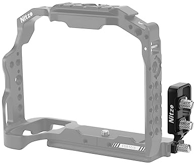 Nitze HDMI/USB-C Cable Clamp para Jaula de Cámara T-P05A Panasonic S5 II/ S5 IIX - PE37