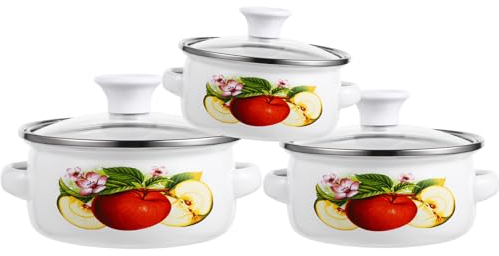 MAGICLULU Suppentopf-set Doppeltopf Zum Kochen Henkelpfannen