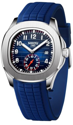 NIBOSI Uhren Herren Analog Quarz Armbanduhr Herren Wasserdicht Datum