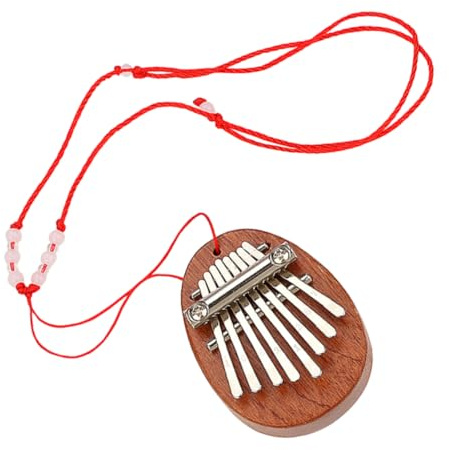 Warmhm Holz Kalimba Tasten Tragbare Mini Daumenklavier Fingerklavier Musikinstrument Für Anfänger Junge Mädchen Jugendliche Erwachsene Einfach Zu Spielen