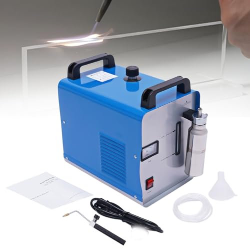 Acrylic Flame Polisher Generator Water Welder,High Efficiency Polishing Machine with 75L/H Capacity for Crystal Letters (220V)