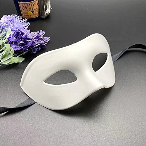 ALUNME Masquerade Half Masks for Men & Women - Half-Face Eye Masks - Costume Accessories for Balls & Halloween Parties