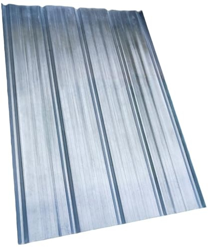 2x Tageslichtplatten Klar | Wellplatten Dach | Wandblech Dachblech | Dachplatten | Dachmaterial | mit Schrauben | 90 X 180 cm, 90 X 190 cm(35x24in=0.9x0.60m-1.50mm)
