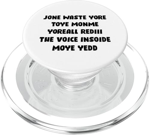 Jone Waste Your Time PopSockets PopGrip per MagSafe