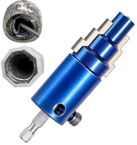 Extracteur mamelon tuyau intensif outil dépose réparation remplacement | Extracteur de boulon strié Pour plomberie évier WC douche réparation arroseur robinet valve perceuse
