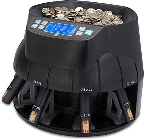 ZZap CS40 - Contatore di monete a tubo, selezionatore e rullo - Macchina per banconote