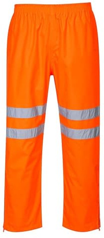 Portwest ventilerande varningsskydd-midjebyxor, storlek: XL, färg: orange, RT61ORRXL