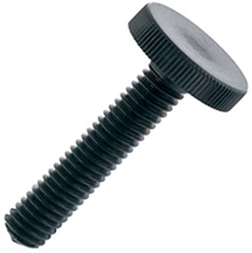 Kunststoff Rändelschrauben M6 25mm schwarz Nylon 6.6 10 Stück