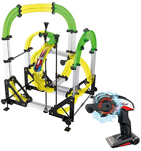 MGM - Circuit looping Rail magnétique télécommande 440 cm