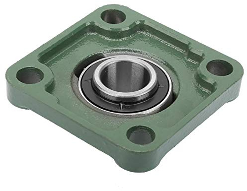 1 Pc Pillow Block Bearing UCF204/ 205/206/ 207/208/ 209/210 Square Flange Mounted Bearing Green