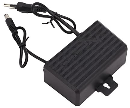 Alimentatore 12V 2A per Monitor, Adattatore di Alimentazione per Monitoraggio, Protezione Contro i Fulmini Impermeabile per Esterni 100‑240 V CA (design con Montaggio a parete)
