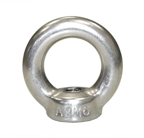 Ringmuttern M10 Edelstahl V2A 5 Stk.