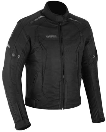 Giacca Moto Uomo 4 Stagioni, Omologata CE, Riflettente, Impermeabile e Traspirante, Protezioni Schiena e Gomiti Incluse, Sicurezza e Comfort Tutto l’Anno