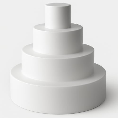 Base Polistirolo Tonda Per Torta Cake Design Feste Altezza 10 Cm Varie Misure Diametro (25)
