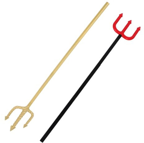 Garneck 2 Pièces Fourchette Accessoire de fête décor de Fourche Diable Halloween Accessoires de Costumes de Diable Fourche de Diable d'halloween Diable Costume Accessoires Hommes Abdos