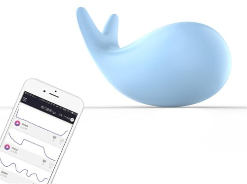 Vibrator Sex Spielzeug für die Frau Paare, Paar Vibratoren mit 10 Vibrationsmodi, Butterfly Vibrator für Sie Vagina, Bluetooth Vibrator Sexspielzeug für Frauen,Blue
