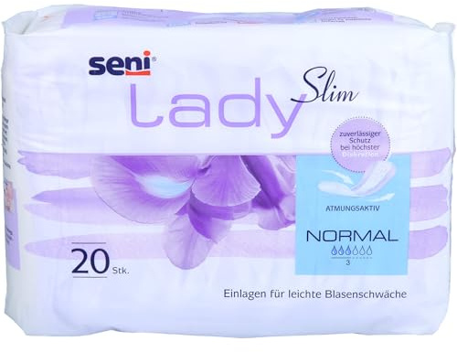Seni 1710 LADY normal Inkontinenzeinlage mit 3 Tropfen 20 Stück