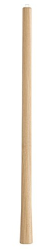 LEBORGNE - Manche De Rechange En Bois Certifié PEFC 100% - Compatible Marteau, Hache, Pioche, Pelle, Bêche - 90 cm - 51 x 35 mm - Bois De Frêne Poncé Et Verni - Idéal Jardinage Et Bricolage