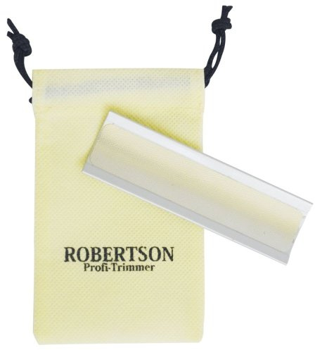 Verchromte Vollmetal-Schleiflade Robertson, Queue Leder Trimmer