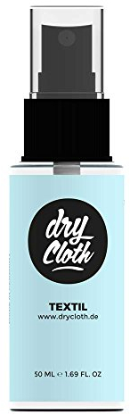 DRYCLOTH Textil, 50 ml de protección para algodón/seda/lona/jersey, spray impermeabilizante con atomizador, transparente