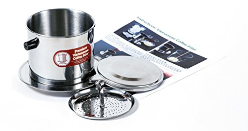 Vietnamese Coffee Filter Phin, Gravity Insert, One Cup (1, Large) (in Many Sizes)