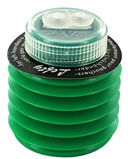 KUM AZ105.26.19-G – Behållare vässare 442M2 Softie Lefty G, för vänsterhänta, skruvlock, grön, 1 st