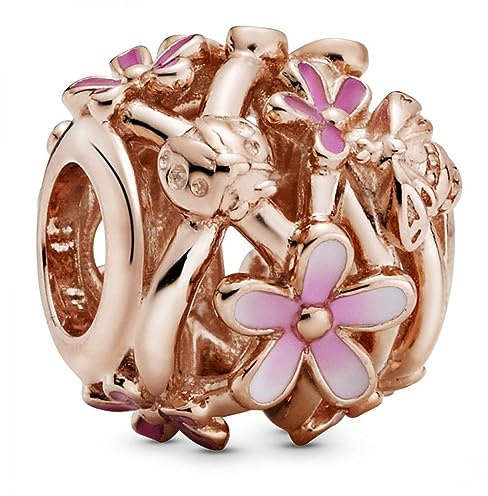 Pandora Garden-Kollektion Gänseblümchen, 14-karätig Roségold-vergoldet