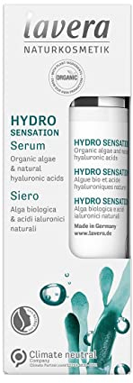 lavera Hydro Sensation Serum Bio Algen & Natürliche Hyaluronsäuren Naturkosmetik Vegan Zertifiziert 30ml 110384