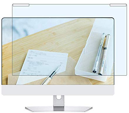 TGHY Blaulichtfilter für 17-28 Zoll Desktop Computermonitor Anti-UV Filterfolie für PC Breitbild Monitor Reduziert Augenermüdung und Kopfschmerzen Hängende Art,27in 16:9
