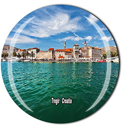 Kühlschrankmagnet Trogir Kroatien Kristall Touristen Souvenir Geschenkkollektion Kühlschrank Magnet Aufkleber