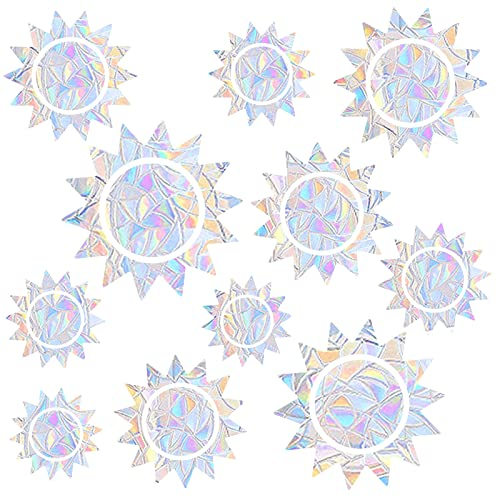 Sun Window Clings Static Rainbow Suncatcher Stickers Sunroof Vinyl Decal