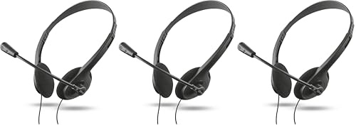 Trust Primo Micro Casque PC - Noir (Lot de 3)