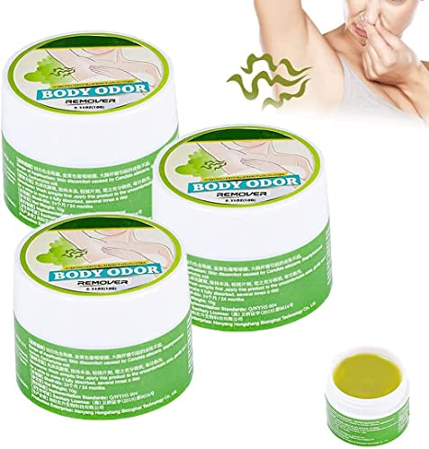 Underarm Care Odor Cream, Armpit Odor Cream Body Odour Remover Cream, Odorsmite Crème anti-odeurs pour aisselles, crème déodorante pour aisselles, Underarm Deodorant Cream For Men Women (3pcs)