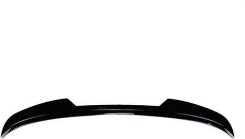 Wing Heckspoiler Für Ford Für Fiesta ST Linie MK6 MK6.5 2008 2009 2010 2011 2012-2017 Schwanz Flügel Feste Wind Spoiler Hinten Flügel Modifizierte Dekoration Kofferraumspoiler(Gloss Black)