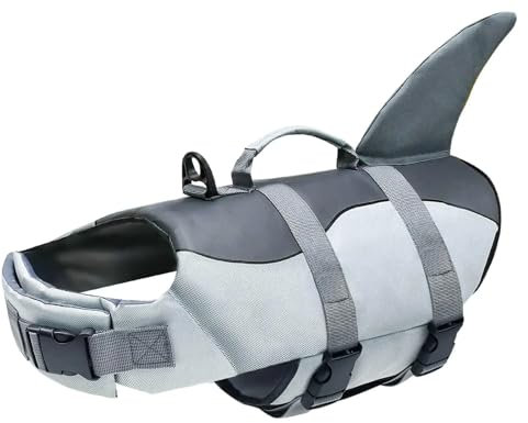 Sommer-Schwimmweste Für Hunde,Groß,Schwimmfähig,Haustierkleidung,Badeanzug Für Hunde,Sicherheit,Hundezubehör,Schwimmweste,Hai,XS