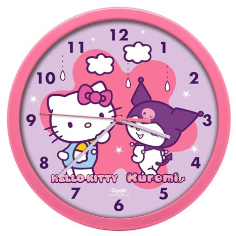 Kids Licensing - Hello Kitty & Friends Wall Clock for Girls