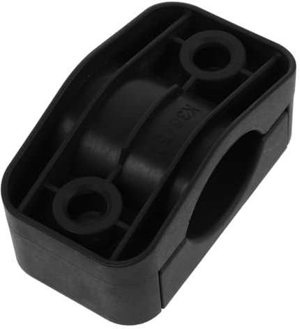 Holibanna High Voltage Cable Clamp Durable Plastic Wire Clip Fasteners for Electrical Box Wires Wire Organizer Cord Holder for Pipe and Tube Management Black
