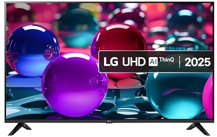 LG 50UA73006LA 50-Inch 4K Ultra HD HDR Smart TV (webOS 25 Platform with AI Concierge, alpha 7 AI Processor 4K Gen8, Game Optimiser & ALLM, 60Hz) [Model 2025]