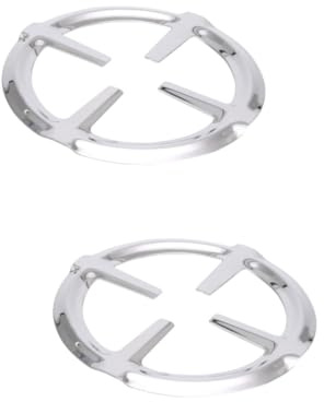 SHINEOFI 5 Pezzi Supporto Per Fornello A Gas Per Piano Cottura Supporto Per Wok Accessori Per Fornello Riduttore Antiscivolo Per A Gas Mensola Per Griglie Per