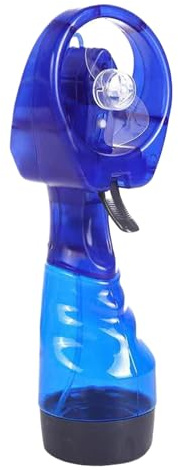 Ventilador de mano con refrigeración por agua, ventilador portátil de pulverización, ventilador de mano recargable por USB, con pulverizador de agua, tanque de agua de 350 ml, refrigeración por agua
