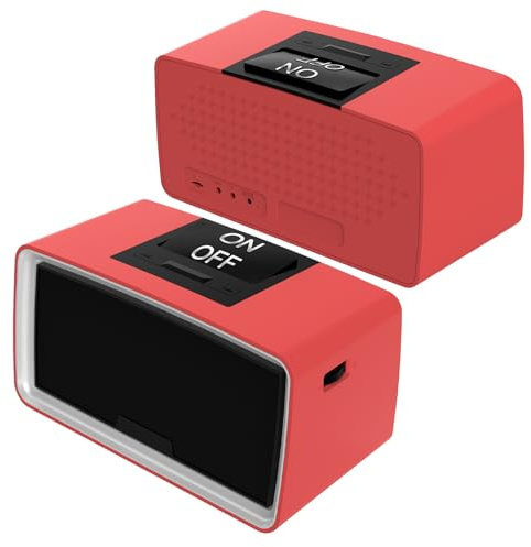 Healvaluefit Lecteur de musique simple pour personnes âgées, démence (rouge) 32 Go | Lecteur MP3 à gros boutons pour personnes âgées, malvoyantes et malades d'Alzheimer Rouge 32 Go
