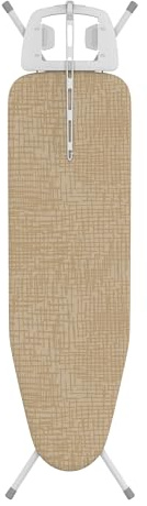 Rörets Bügelbrett Exclusive White | Stabiles Gestell & Kabelhalter, 38x120 cm, Bügeltisch mit Qualität von Schwedens führender Bügelbrettmarke