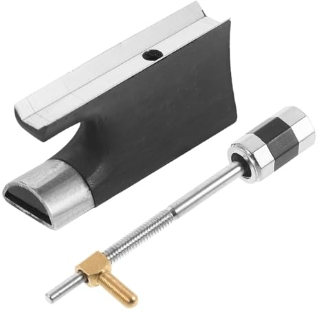 Cabilock Rana de Violín para Estudiantes en Cobre y Madera, Accesorio Profesional Resistente al Desgaste, Juego de 1 Set Adecuado para Reemplazo y Práctica