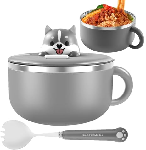 - – 1200 Ml Da Zuppa In Qualità Alimentare Con Maniglia, Terrina Portatile In Acciaio Con E Coperchio | Resistente Al Calore Antipolvere Casseruola In Acciaio 304 Per