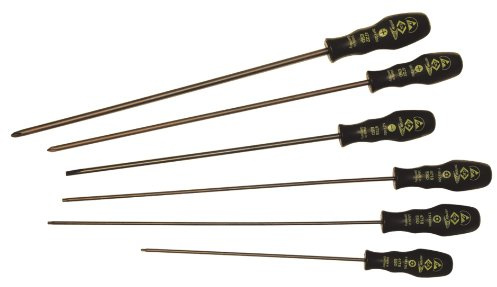 C.K T4797ESD Jeu de 6 tournevis fente/PH/Torx ESD