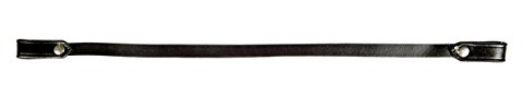 HKM 4000315102518 Stirnband aus Leder für Schmuckbuchstaben2400 braunWarmblut